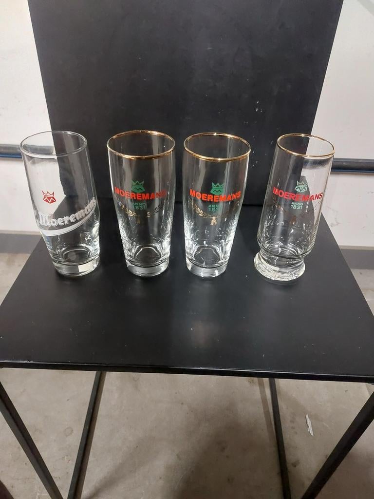 Collectionnez la brasserie de verre Moeremans, Enlèvement ou Envoi, Comme neuf, Verre à bière