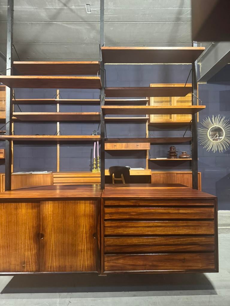 Poul Cadovius by Royal System vintage modulare roomdivider, Huis en Inrichting, Ophalen of Verzenden, Gebruikt
