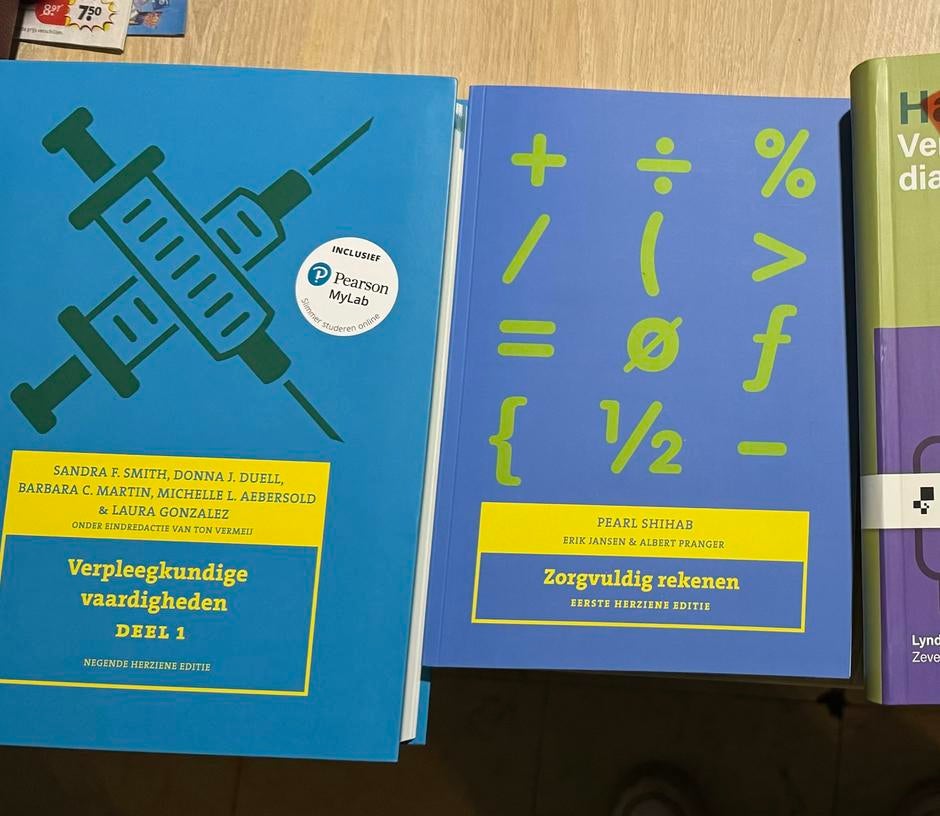 Handboeken pba verpleegkunde te koop, Boeken, Ophalen, Nieuw, Overige niveaus, Overige vakken
