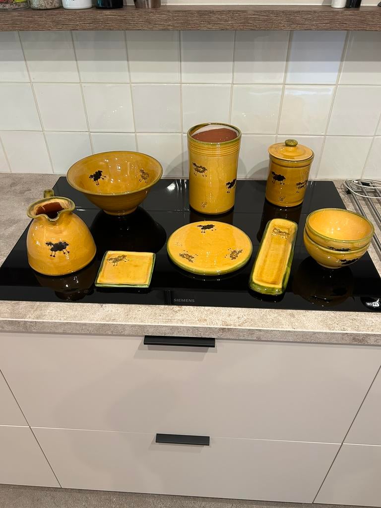 Lot keramiek keukenaccecoires, Ophalen, Zo goed als nieuw
