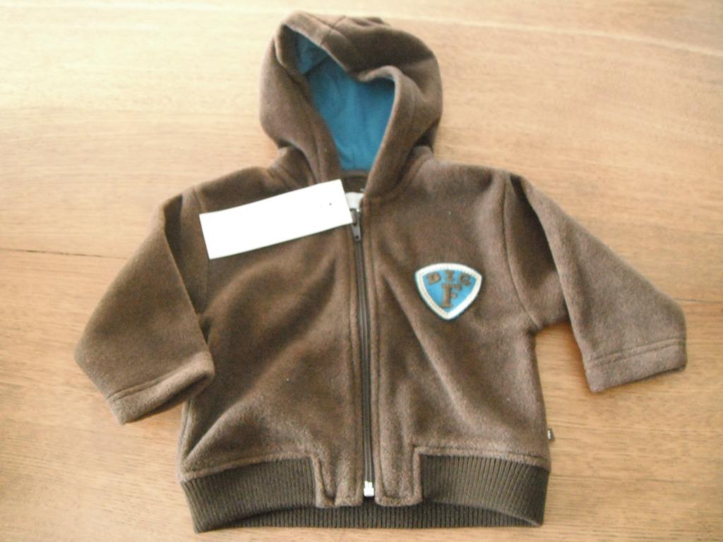 warme jas, merk: petit filou, maat: 80, nieuw, Truitje of Vestje, Nieuw, Ophalen of Verzenden, Jongetje