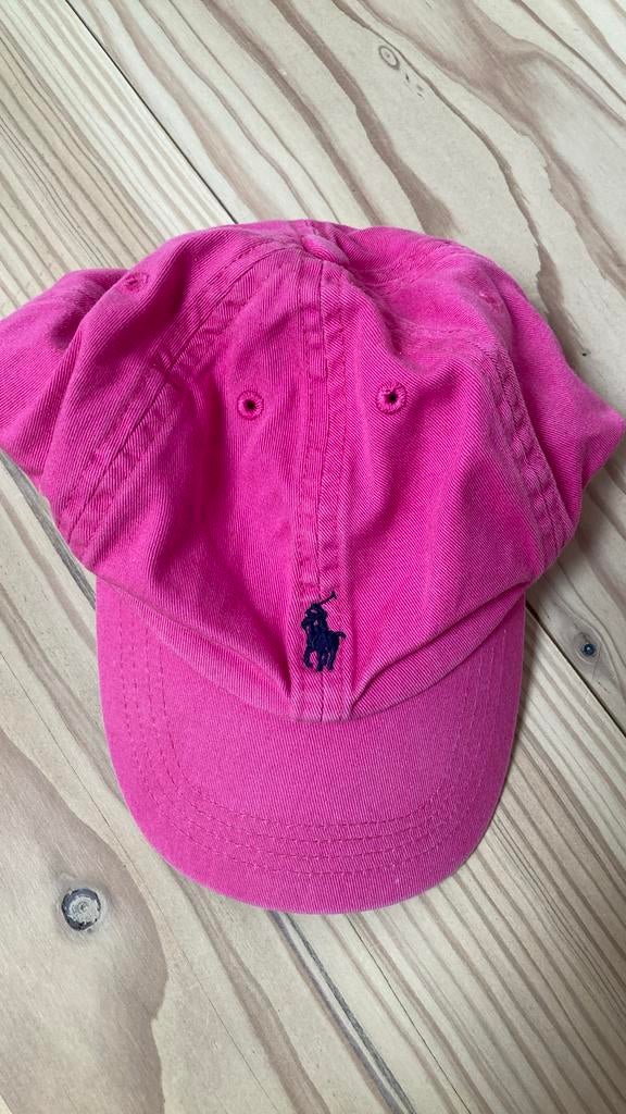 Ralph Lauren pet fuchsia vanaf 3 jaar, Enfants & Bébés, Vêtements de bébé | Casquettes & Chapeaux, Comme neuf, Fille, Casquette