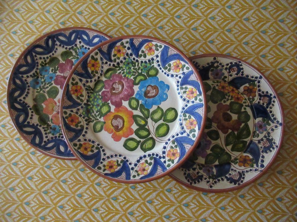 3 sierborden, Portugal, Huis en Inrichting, Schaal, Rond, Nieuw, Ophalen of Verzenden