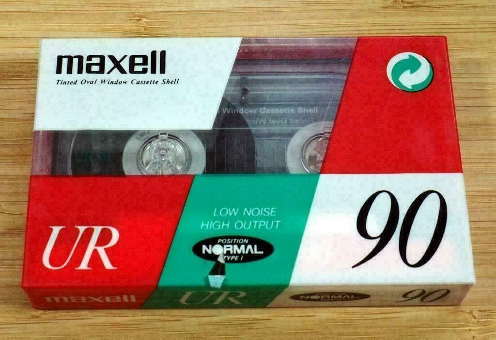 Cassette 90 Audio MAXELL K7 UR 90 NEUVE sous CELLO, Enlèvement ou Envoi, Neuf, dans son emballage, 1 cassette audio, Vierge