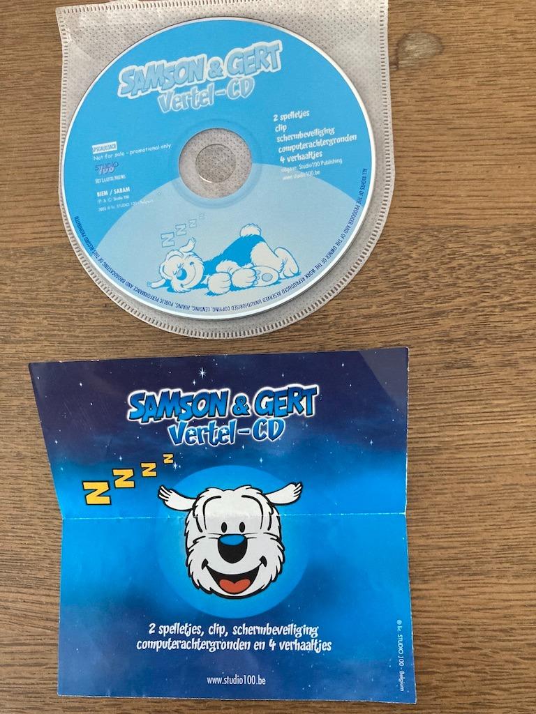 Vertel-CD Samson en Gert ( Studio 100 ), Verzenden, Gebruikt, Educatief, 3 tot 5 jaar