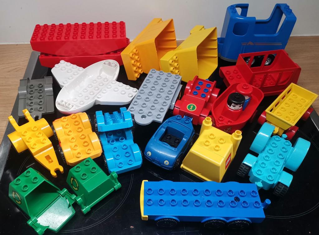 Losse Lego duplo onderdelen, Ophalen, Gebruikt, Losse stenen, Duplo
