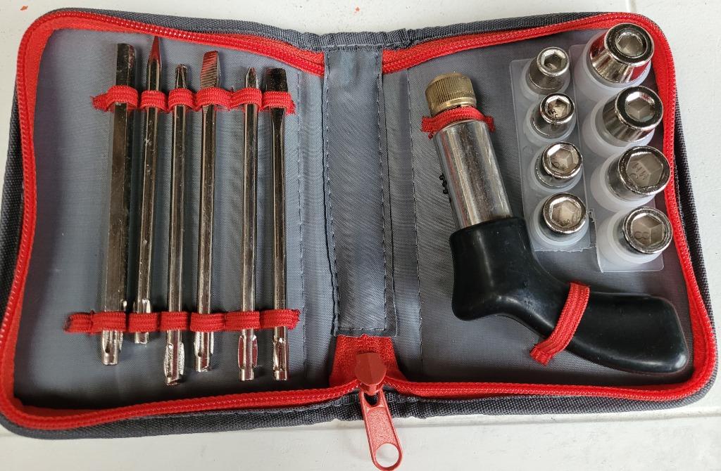 Trousse à outils mixte en nickel état., Enlèvement ou Envoi, Neuf