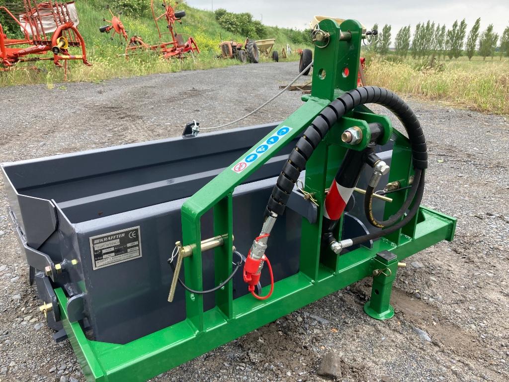 Godet hydraulique 120 avec valve Kraffter, Enlèvement, Neuf, Kubota