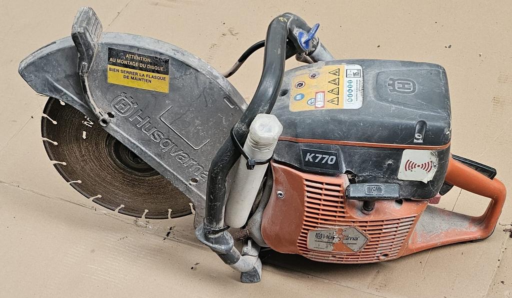 Découpeuse Tronçonneuse Husqvarna K770, Bricolage & Construction, Outillage | Outillage à main, Comme neuf, Enlèvement