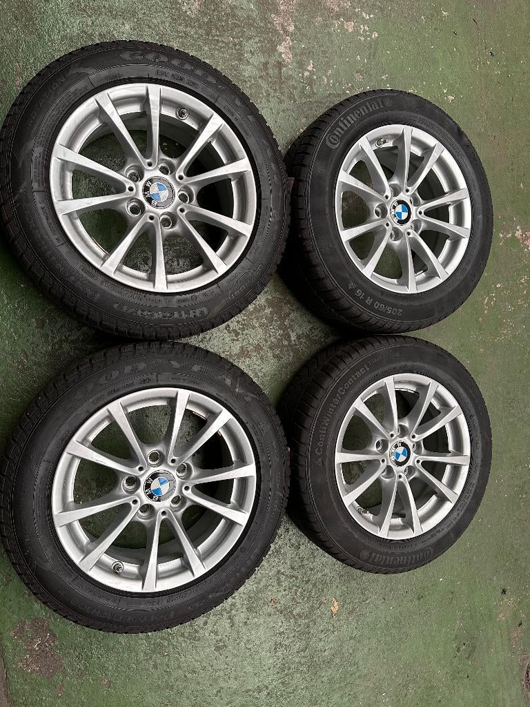 Originele winterwielen BMW 3-reeks '12-'19, Ophalen, Gebruikt, 16 inch, Banden en Velgen