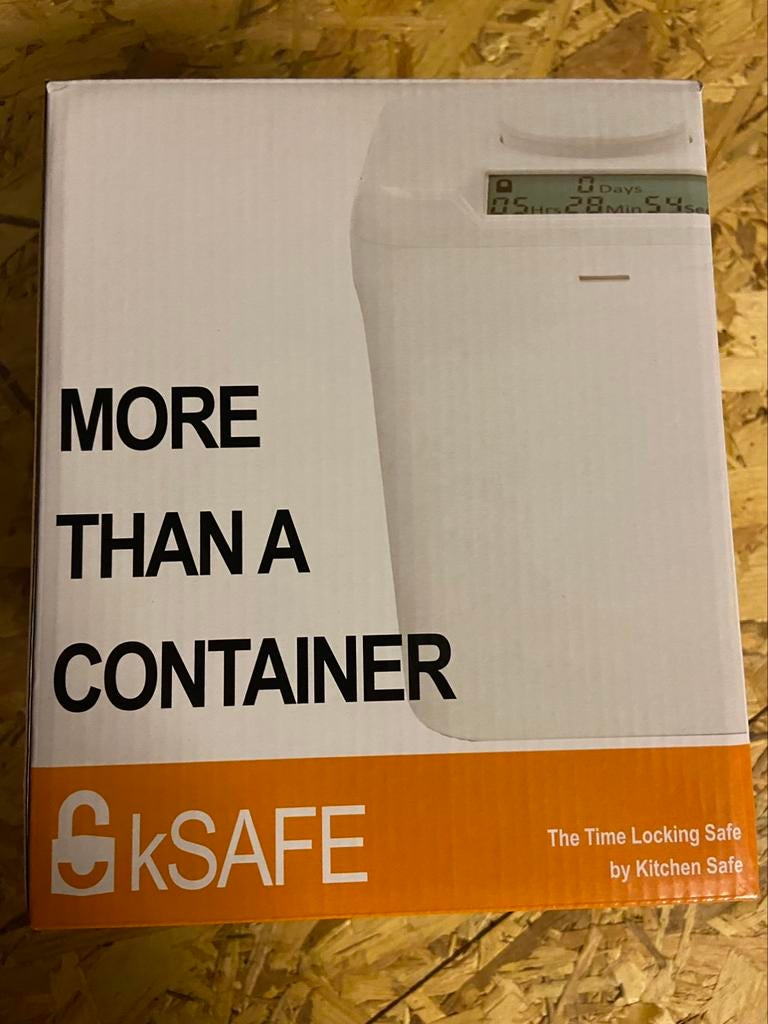 K-Safe: container met tijdvergrendeling (nieuw!), Huis en Inrichting, Nieuw, Brandkast