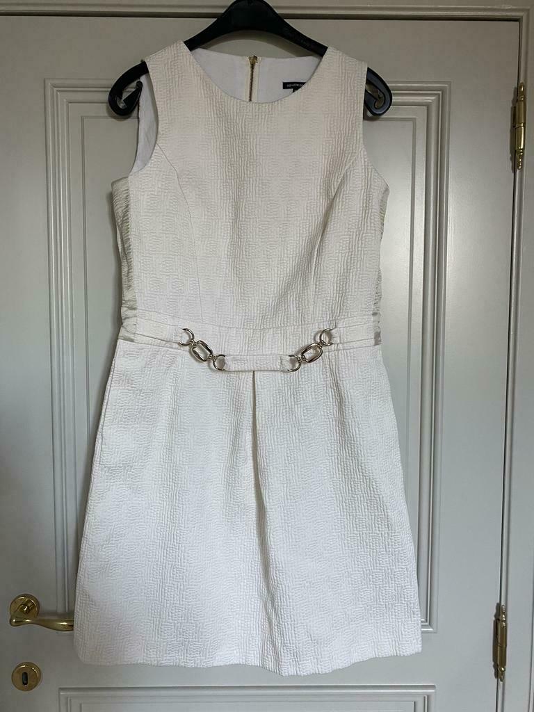 Crèmekleurige jurk Caroline Biss 38, Kleding | Dames, Caroline Biss, Ophalen of Verzenden, Zo goed als nieuw, Maat 38/40 (M)