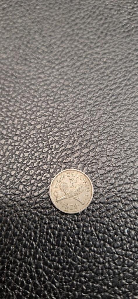 1##    new-zeeland 3 pence 1952, Ophalen of Verzenden