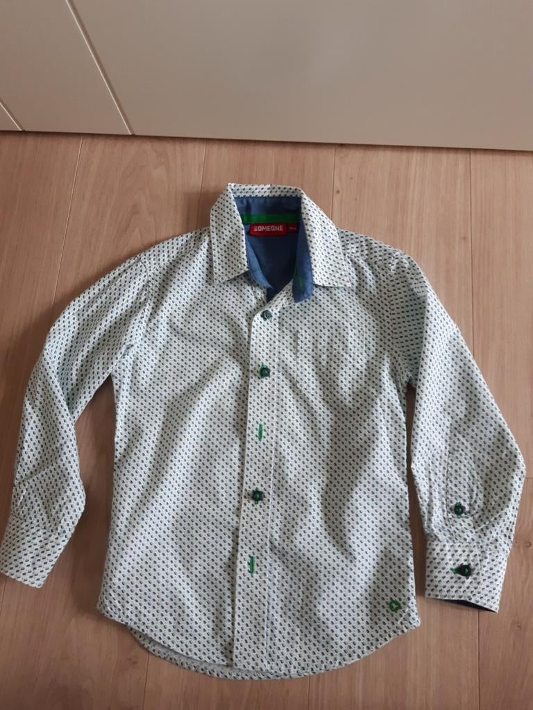 Hemd jongen, Someone, maat 104, Overhemd of Blouse, Ophalen of Verzenden, Zo goed als nieuw, Someone