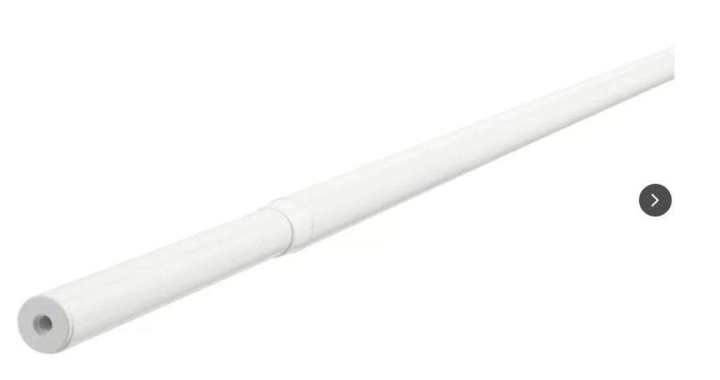 Gordijnroede wit (120 cm - 210 cm), Enlèvement, Neuf, Blanc