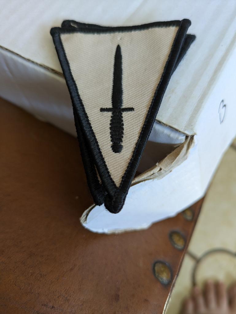 Commando a brevet, Enlèvement ou Envoi, Armée de terre, Emblème ou Badge
