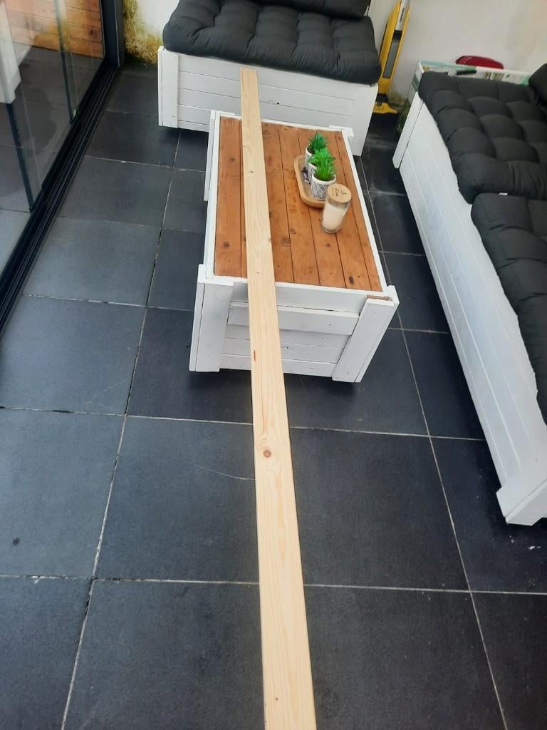50 houten planken - 320 cm x 10 cm x 2,1 cm, Ophalen, Minder dan 25 mm, Nieuw, Plank