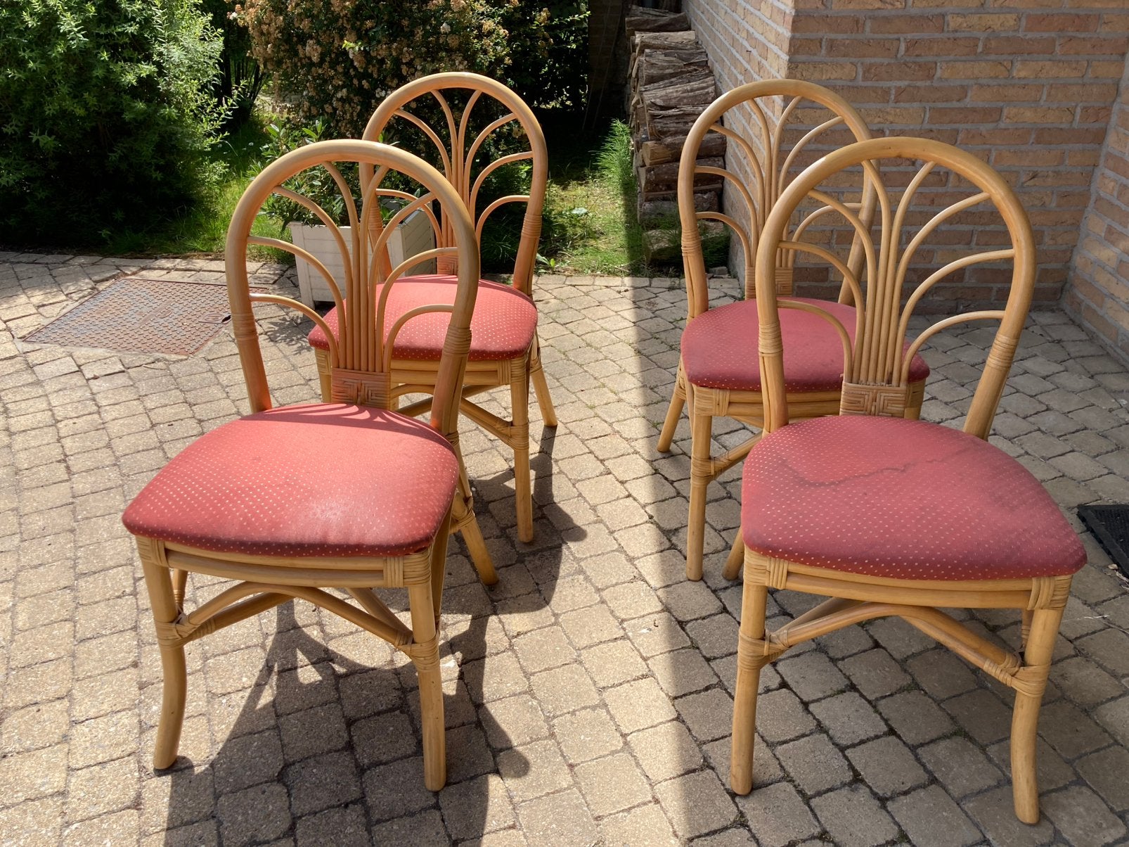 Chaises en rotin, Osier ou Rotin, Autres couleurs, Enlèvement, Utilisé
