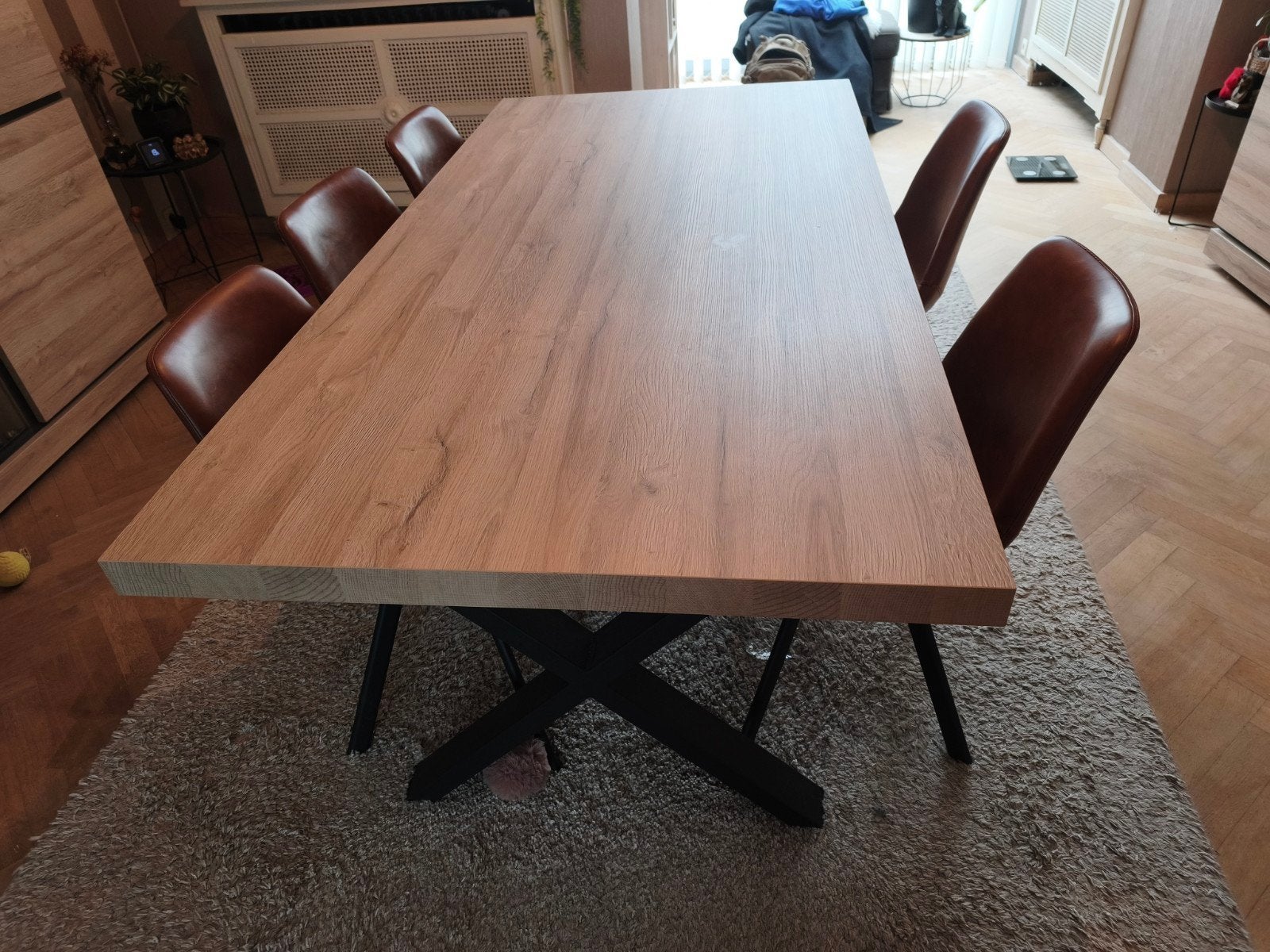 Eettafel, Ophalen