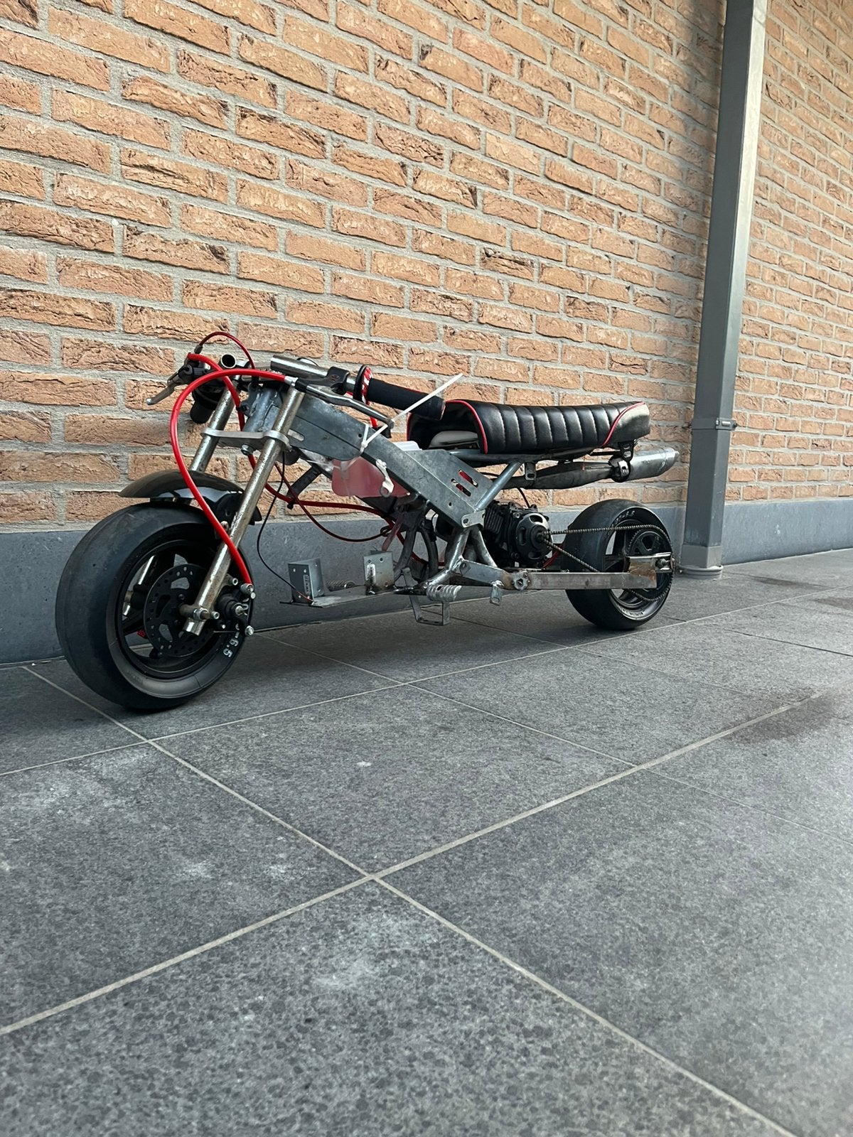 Pocket bike, Fietsen en Brommers, Ophalen, 50 cc, Schijfrem, Pitbike
