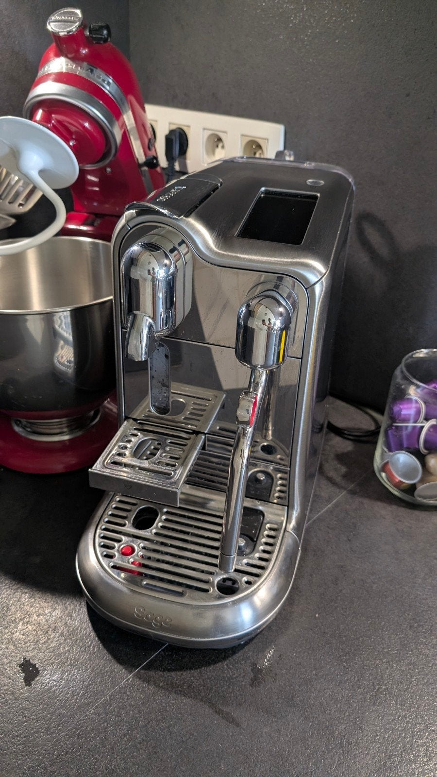 Nespresso Sage Creatista Plus, Enlèvement
