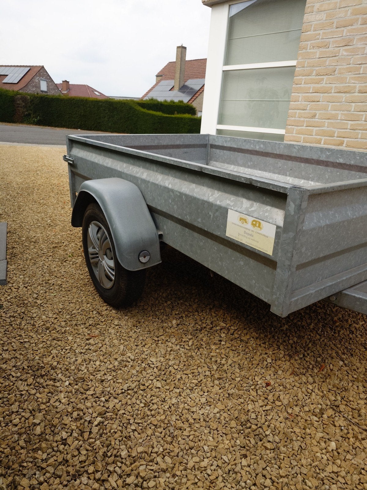 aanhangwagen trailer, Auto diversen, Aanhangers en Bagagewagens, Ophalen