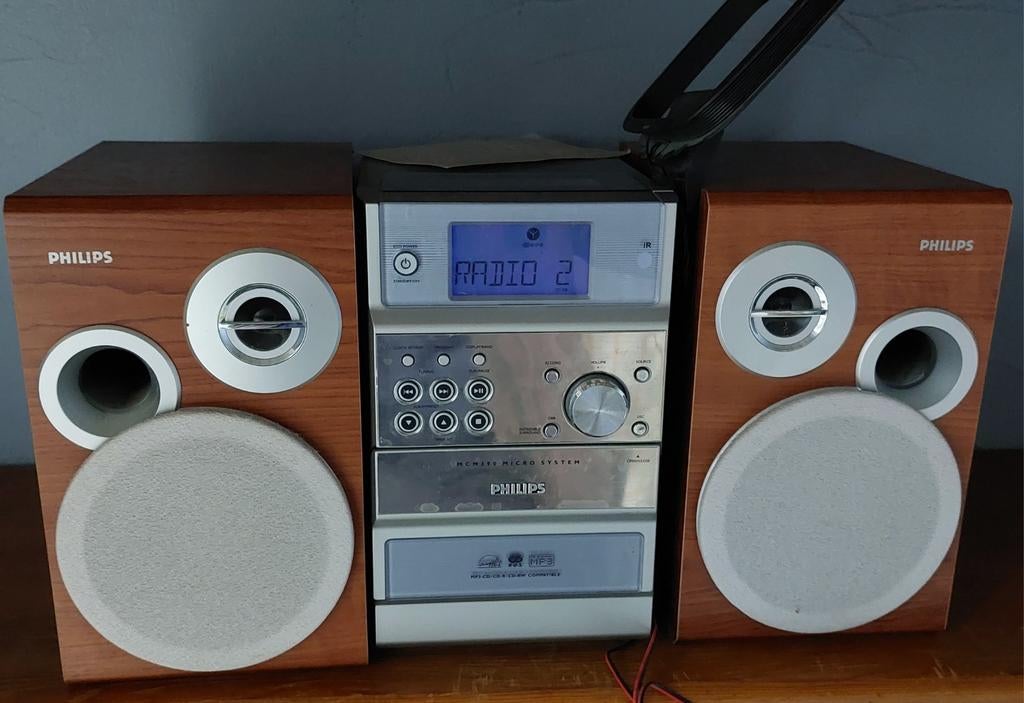 Philips stereo radio cassette cd speler, Ophalen