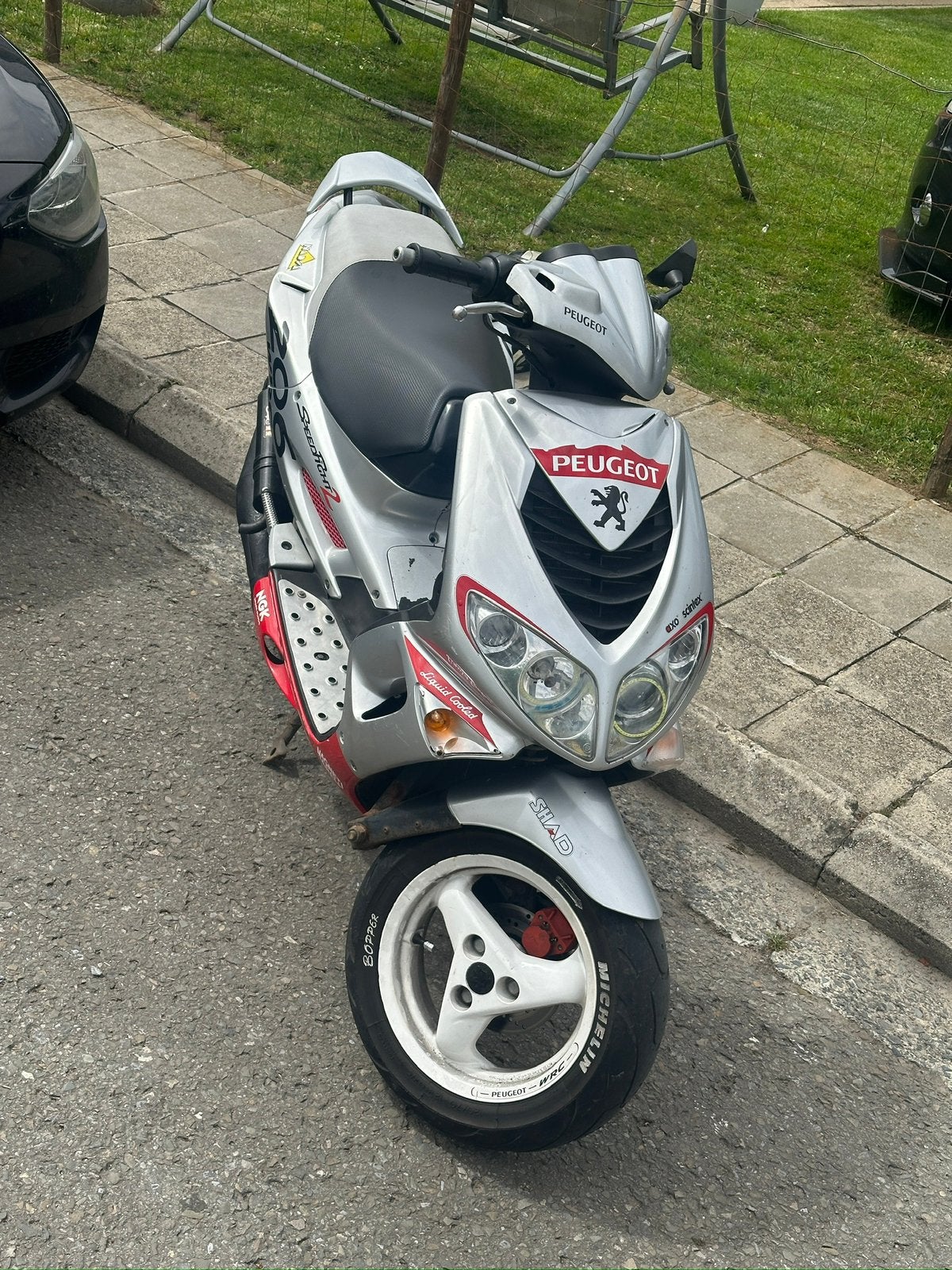 Peugeot Speedfight 2 LC — Édition limitée 206 WRC, Vélos & Vélomoteurs, 49 cm³, Enlèvement, Utilisé, Speedfight