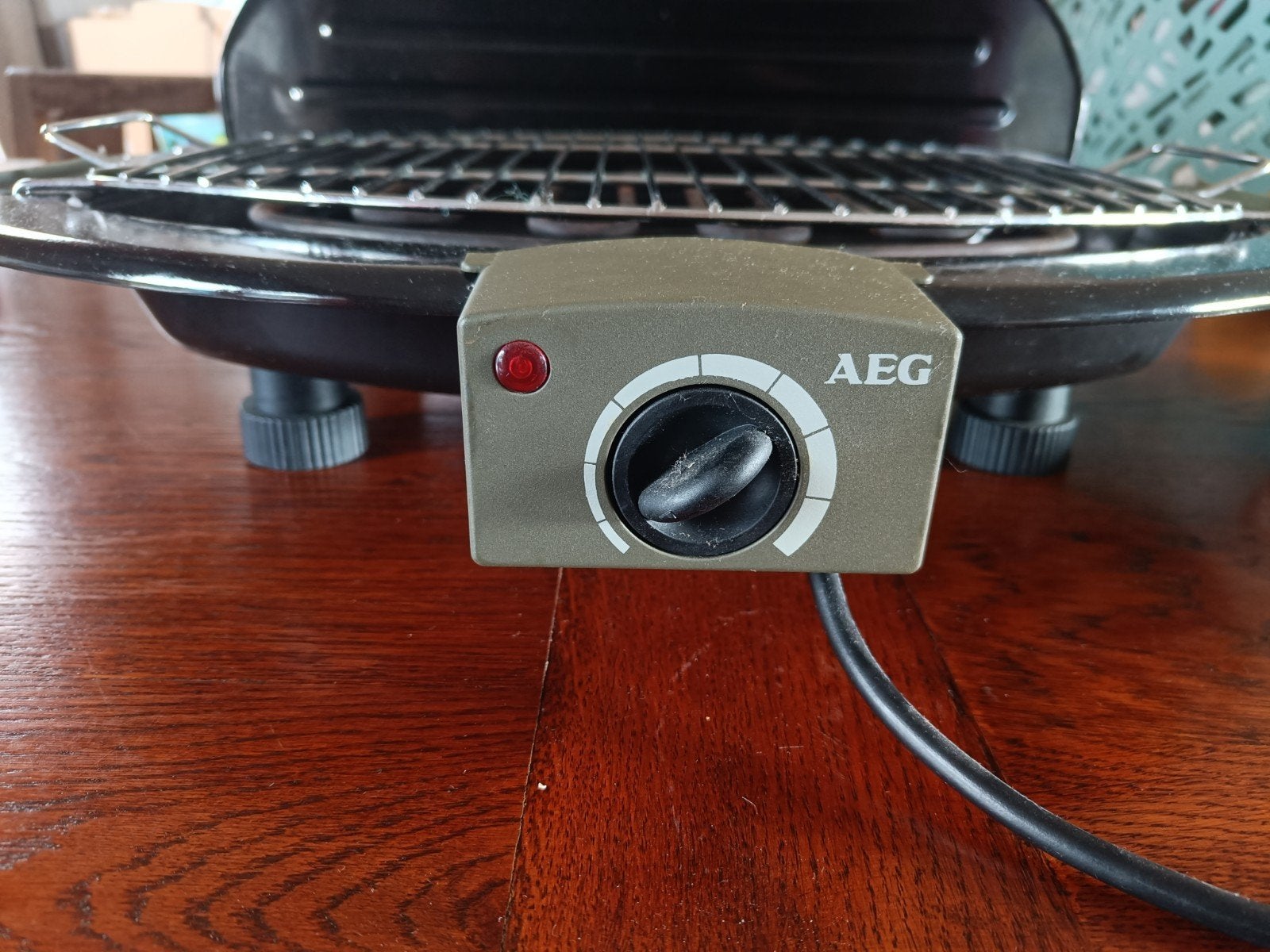 AEG elektrische tafelgrill / barbecue, Ophalen, Gebruikt