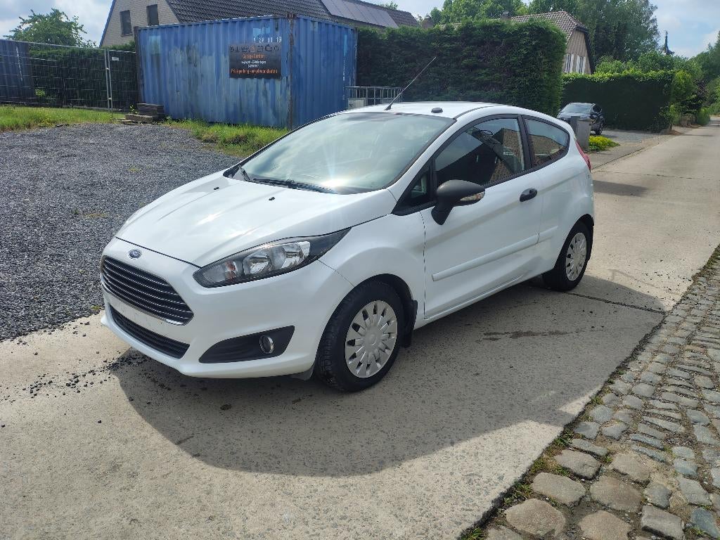 Ford fiësta lichte vracht, Auto's, Bestelwagens en Lichte vracht, Bedrijf, Airbags, Airconditioning, Ford, Diesel, Euro 5, 3 deurs