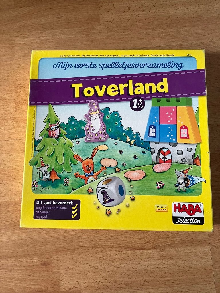 Haba mijn eerste spelletjesverzameling Toverland, Ophalen, Gebruikt, Ontdekken