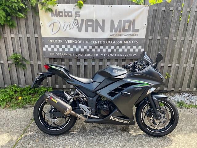 kawasaki ninja 300 abs bj 2016 , a2 rijbewijs 35 kw+ opties, Motoren, 2 cilinders, 300 cc, Sport, Minimaal motorrijbewijs A2