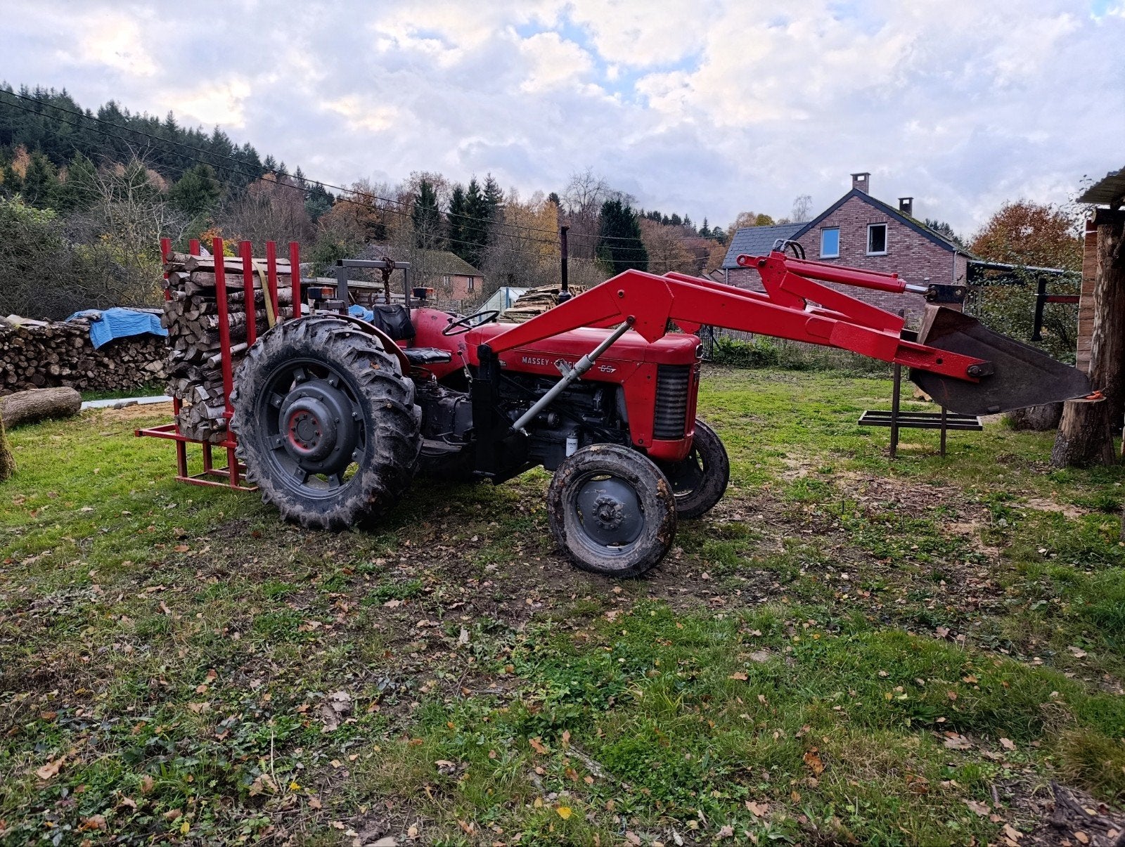 tracteur Massey Ferguson 65, Zakelijke goederen, Ophalen, Oldtimer, Tot 80 Pk, Massey Ferguson