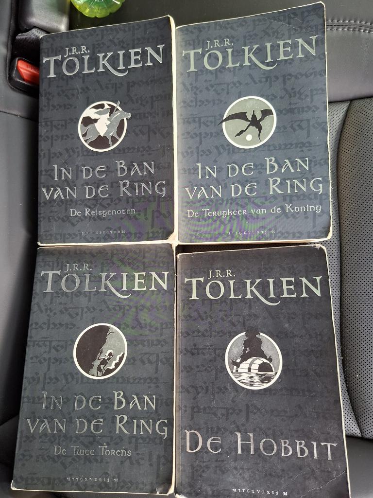 J.R.R. Tolkien - In de Ban van de Ring trilogie + De Hobbit, Boeken, Ophalen, Gelezen, J.R.R. Tolkien