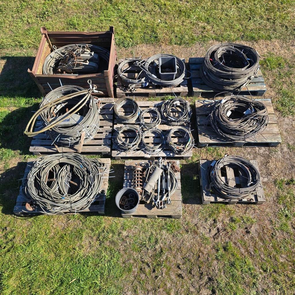 Staalkabel Tirfor metaal kabel hijskraan bouw bomen takels, Ophalen
