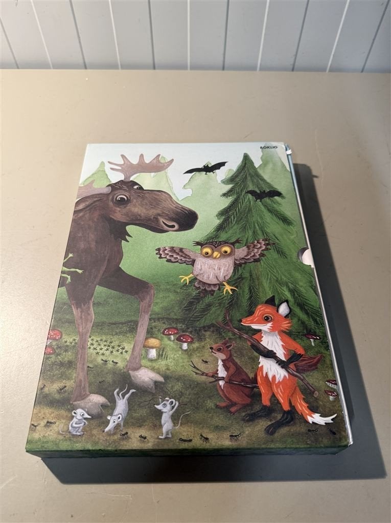 Ulf Stark Kinderboeken Set - Koning Eland, Egel, Uil - Ikea, Enlèvement ou Envoi, Comme neuf