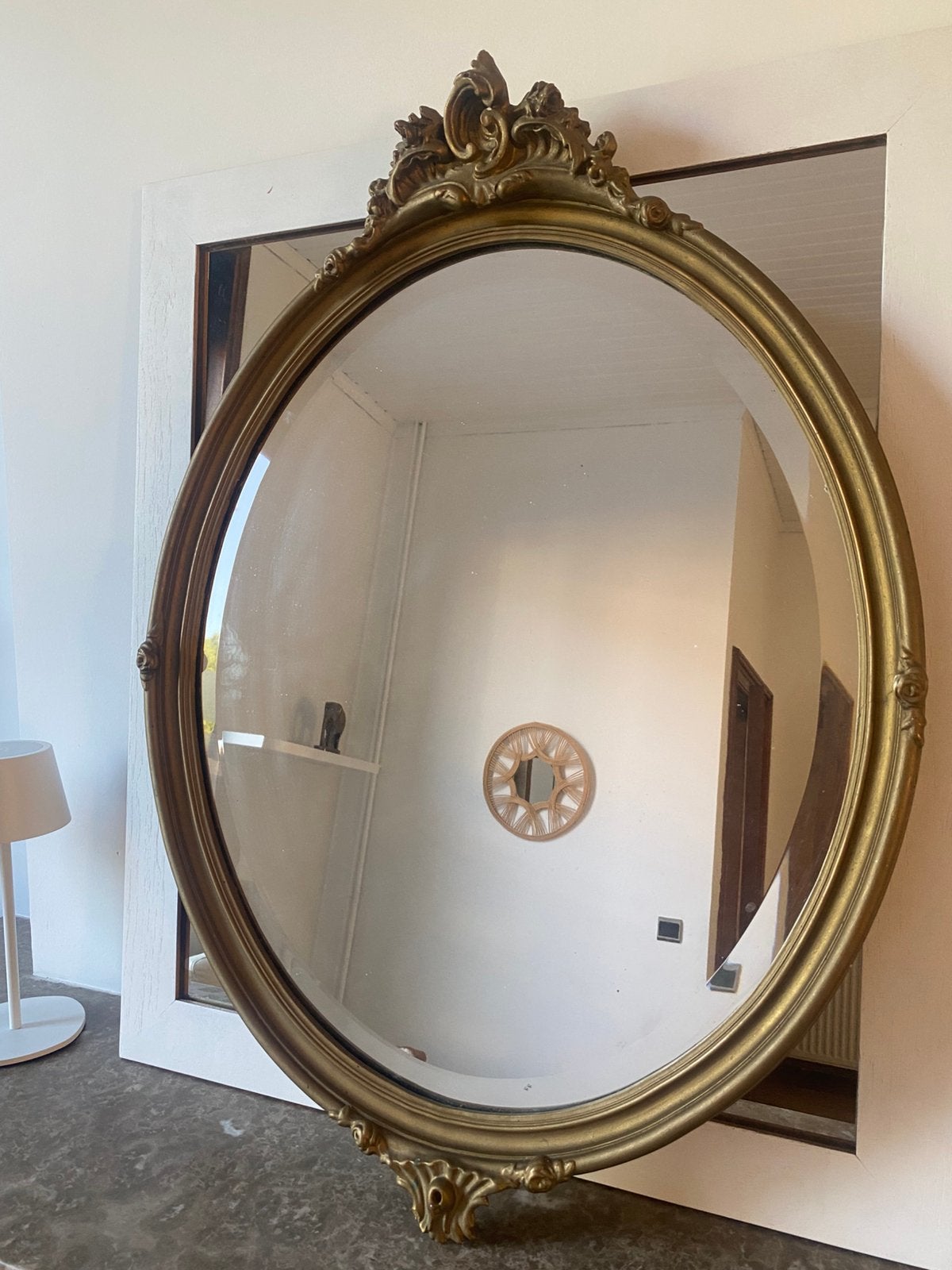 Miroir style rocaille, Enlèvement ou Envoi