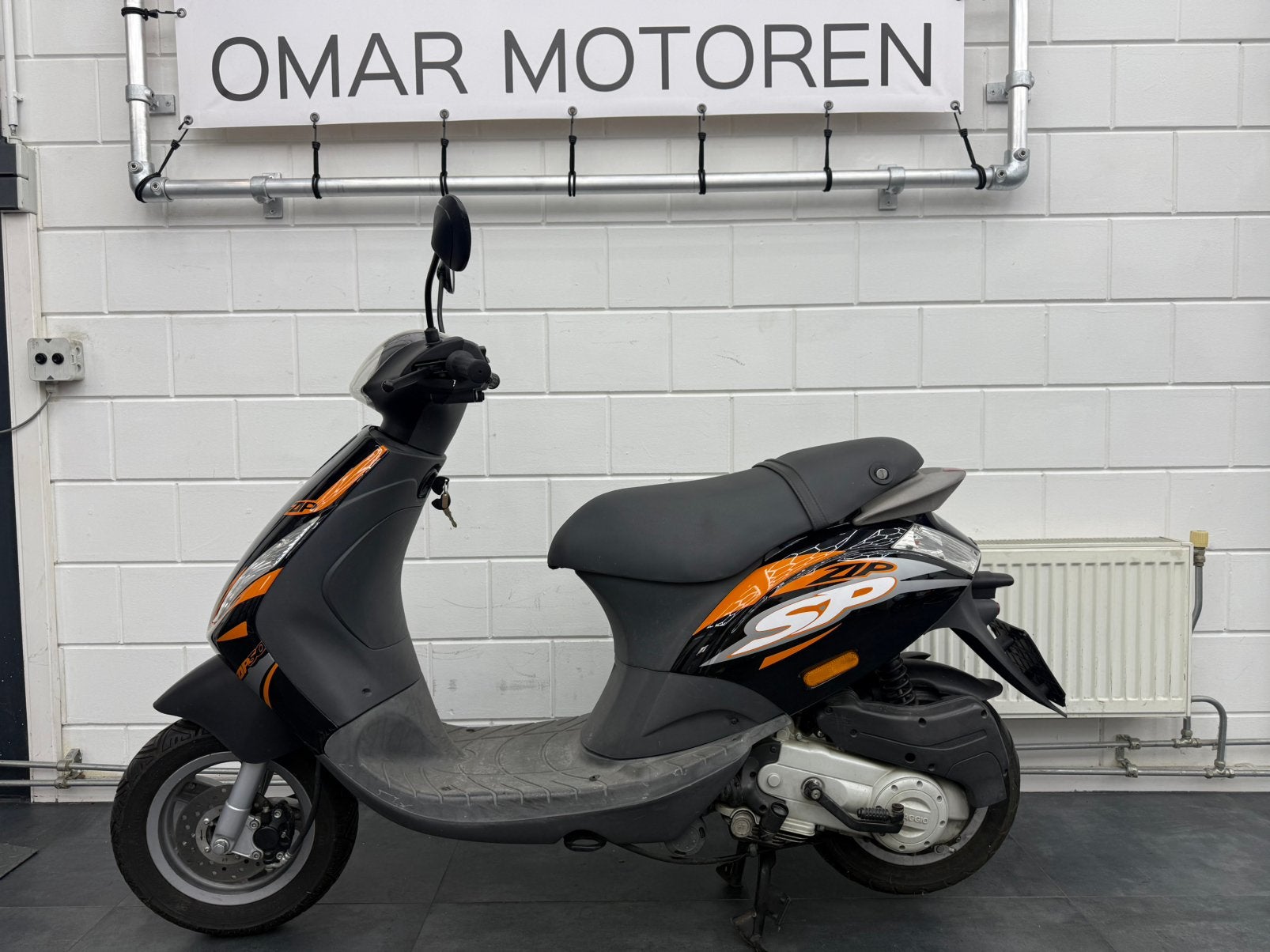 Piaggio zip 100cc, Enlèvement