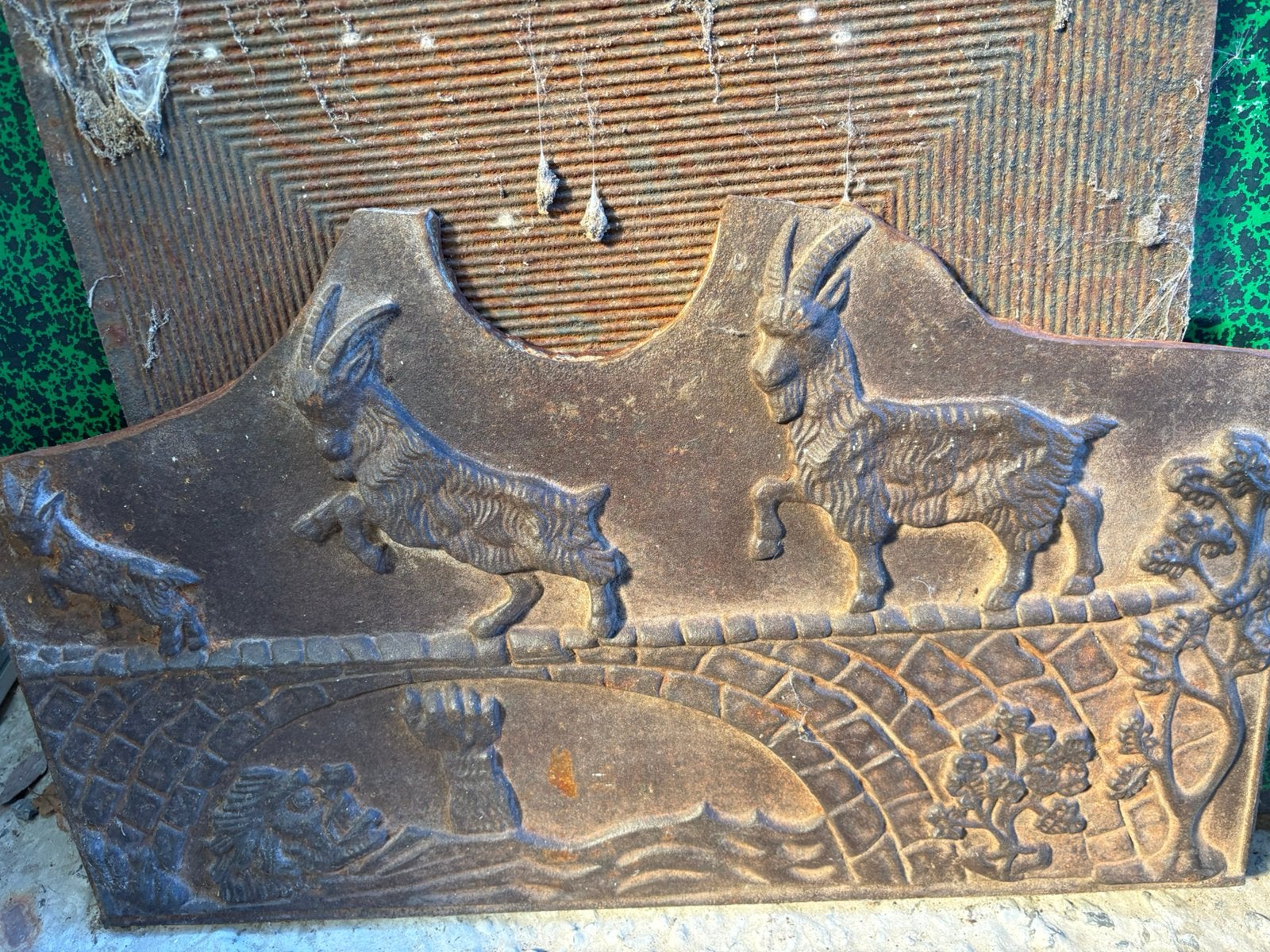 Plaque partielle de feu Do vre 300 cb, Ophalen of Verzenden, Gebruikt