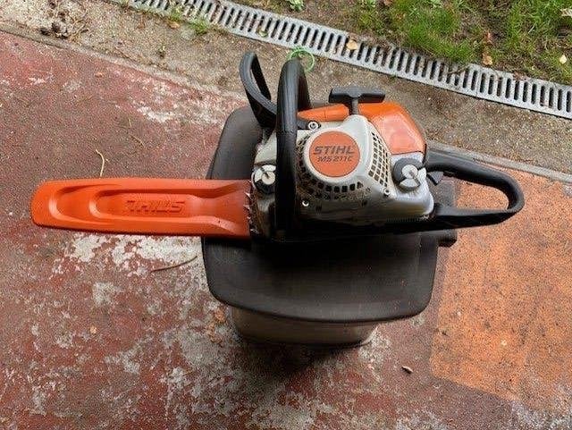 Kettingzaag STIHL MS 211C  B 35cm, Tuin en Terras, Ophalen, Zo goed als nieuw, Sthil