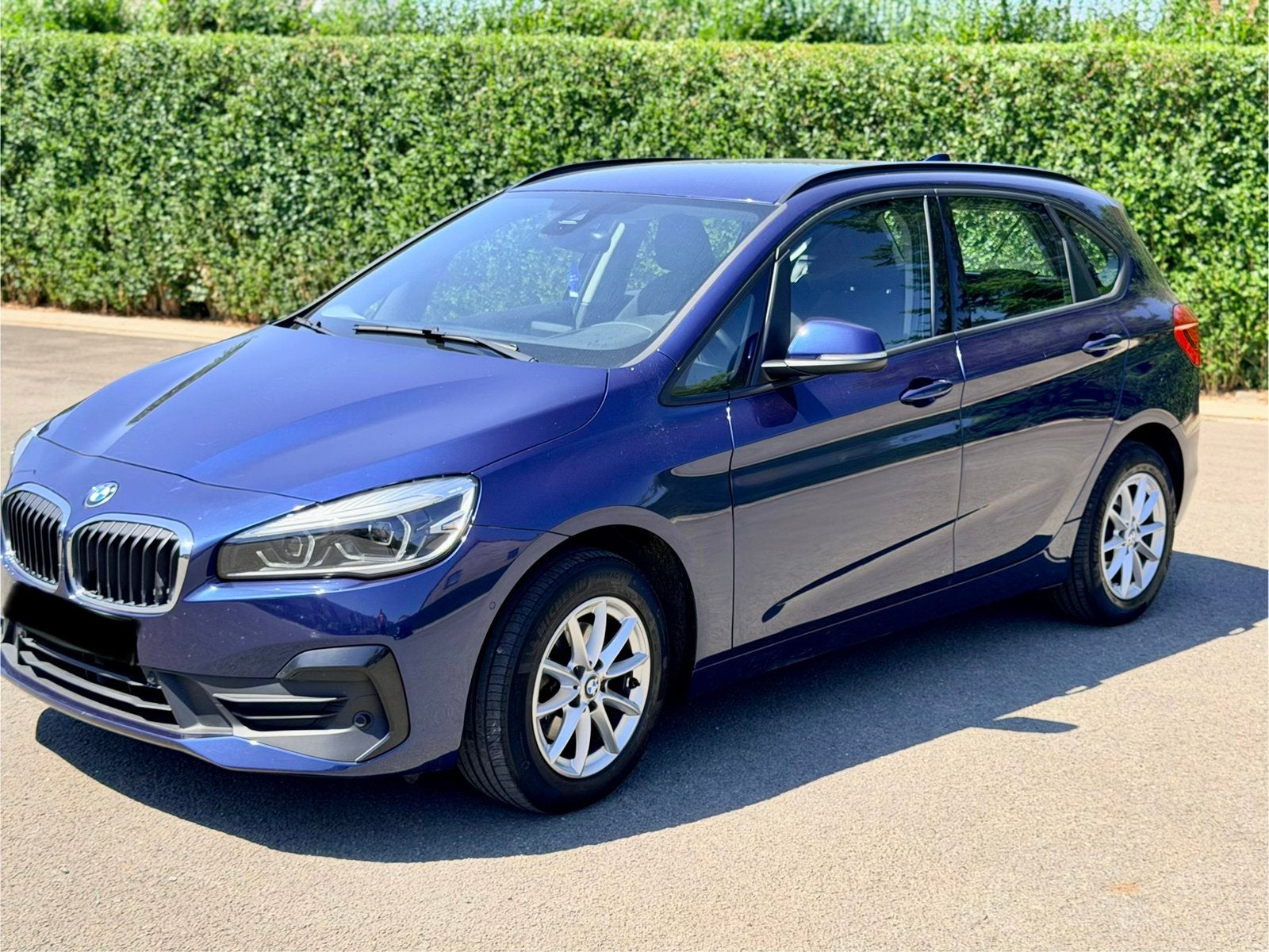 216D Euro6 carpass CARPLAY, Auto's, BMW, Voorwielaandrijving, Stof, Euro 6, Blauw