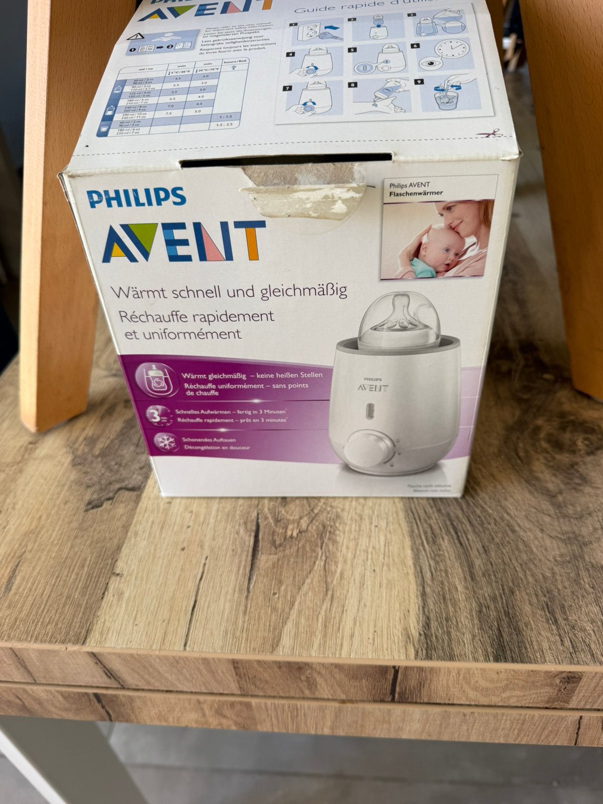 Chauffe biberon Avent, Enlèvement, Comme neuf