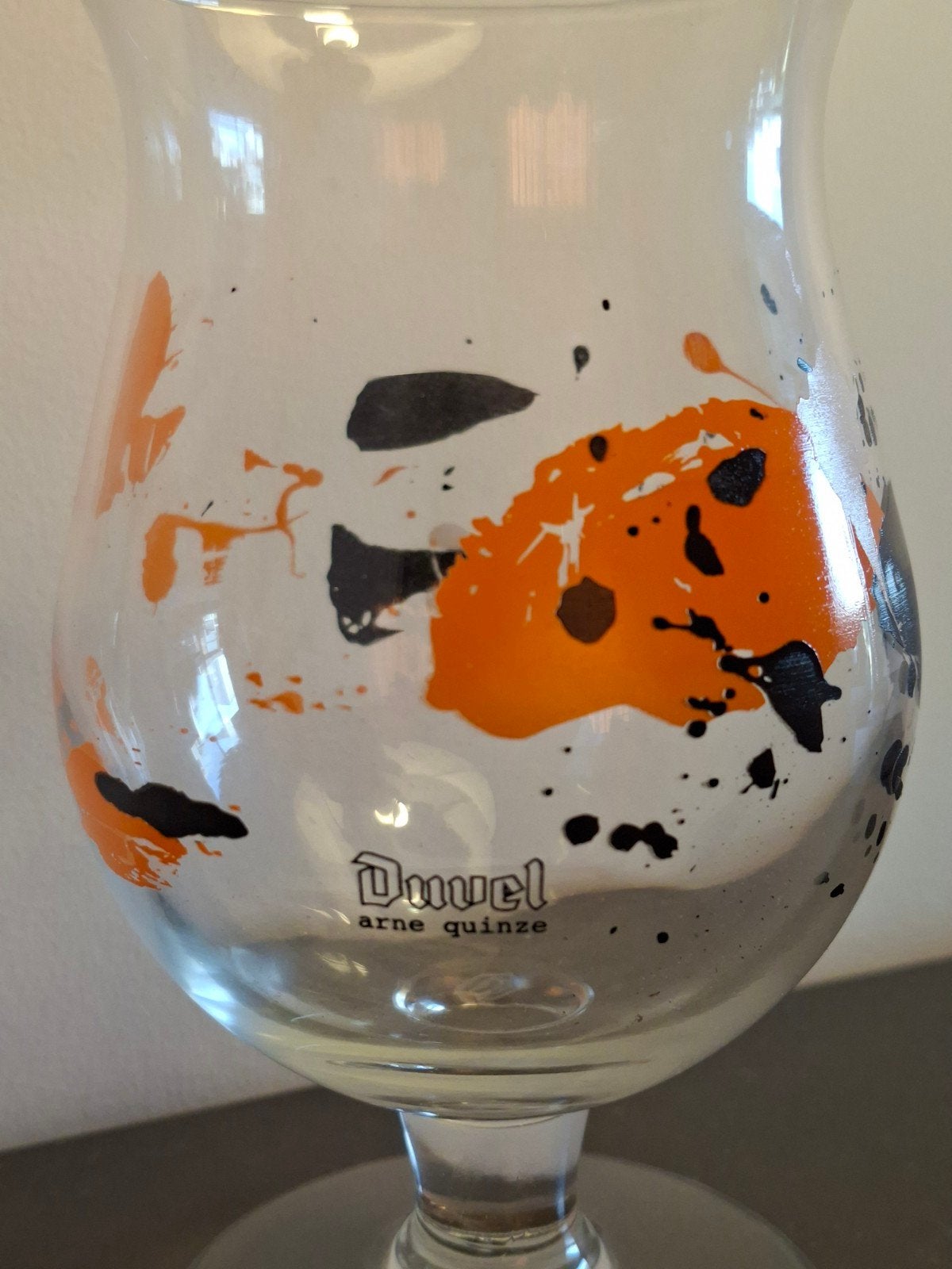 Duvel glas A. Quinze  (1), Verzamelen, Ophalen of Verzenden
