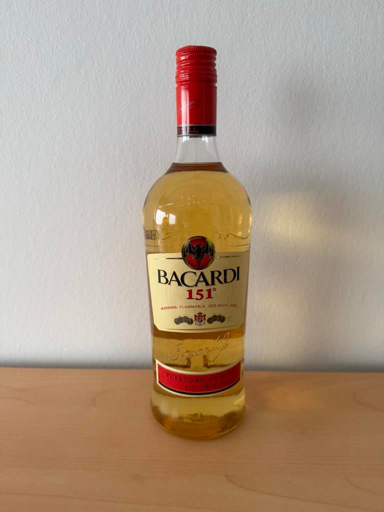 Bacardi 151, Verzamelen, Ophalen of Verzenden, Zo goed als nieuw