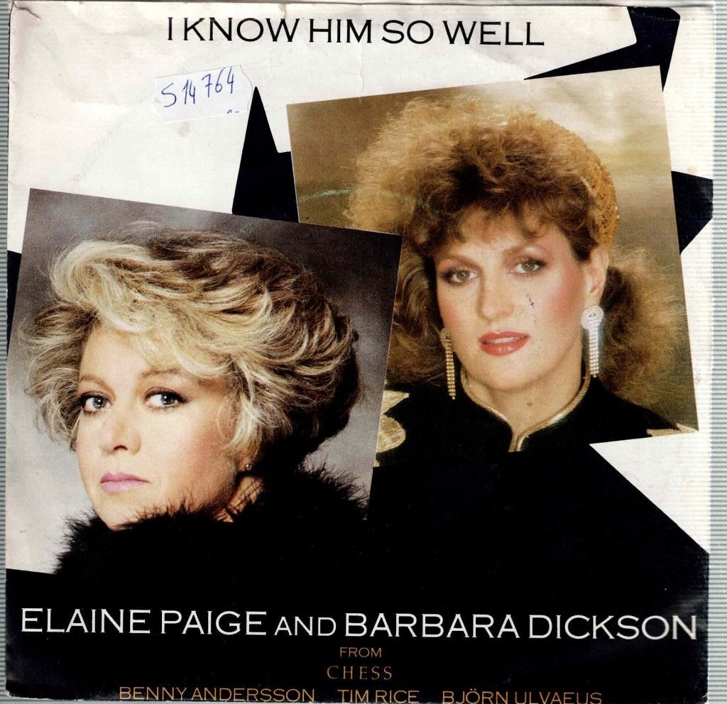 vinyl  7"  /  Elaine Paige And Barbara Dickson – ....., Ophalen of Verzenden, 1980 - 1989, Overige formaten