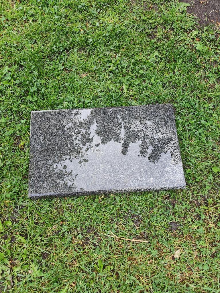 Granieten zwembadrand, Ophalen