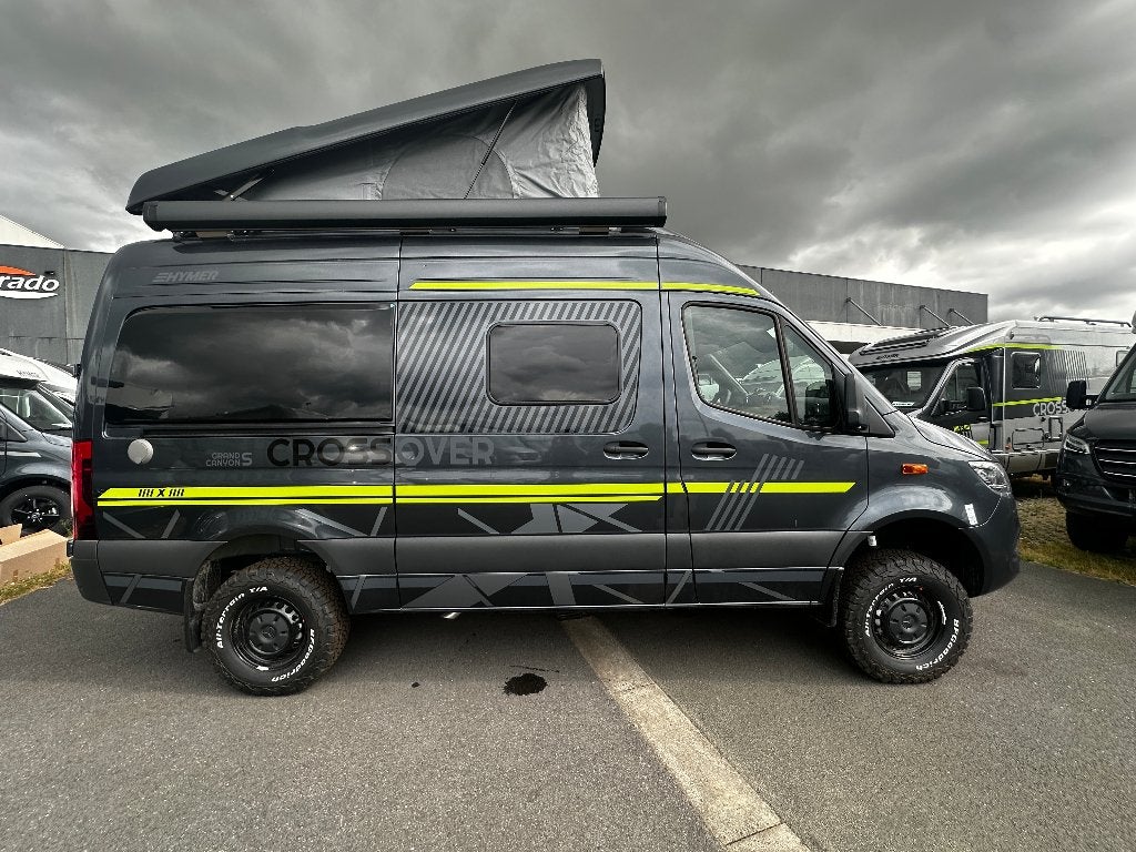 Hymer Grand Canyon S Crossover 4x4, Caravans en Kamperen, Automaat, Buscamper of Camperbus, Vloeistofverwarming, Antidémarrage