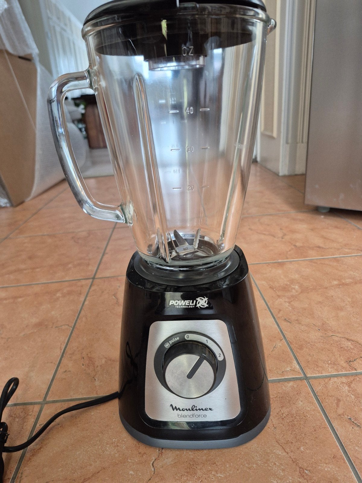 Blender Moulinex Blendforce - bol verseur 1,5 L en verre - c, Enlèvement, Comme neuf, Mélangeur