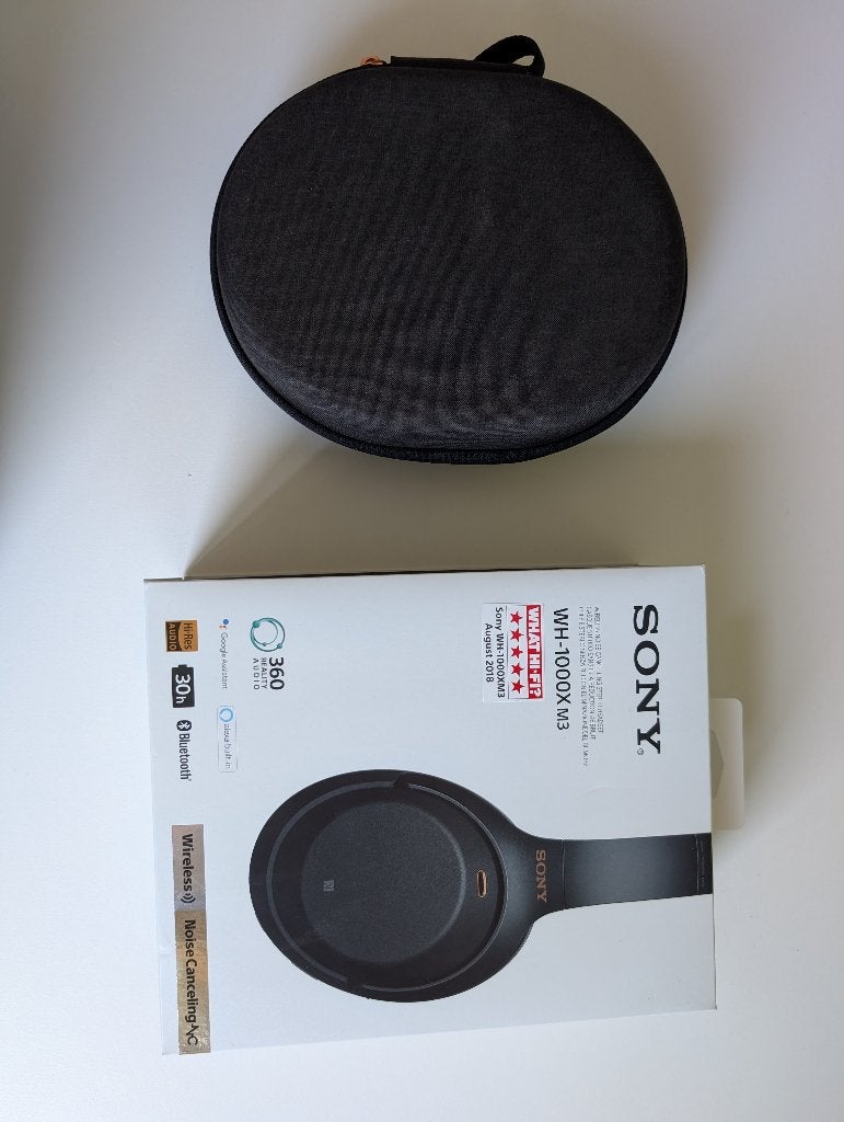 Sony koptelefoon WH-1000 Xm3, Audio, Tv en Foto, Hoofdtelefoons, Ophalen, Draadloos, Zo goed als nieuw, Sony