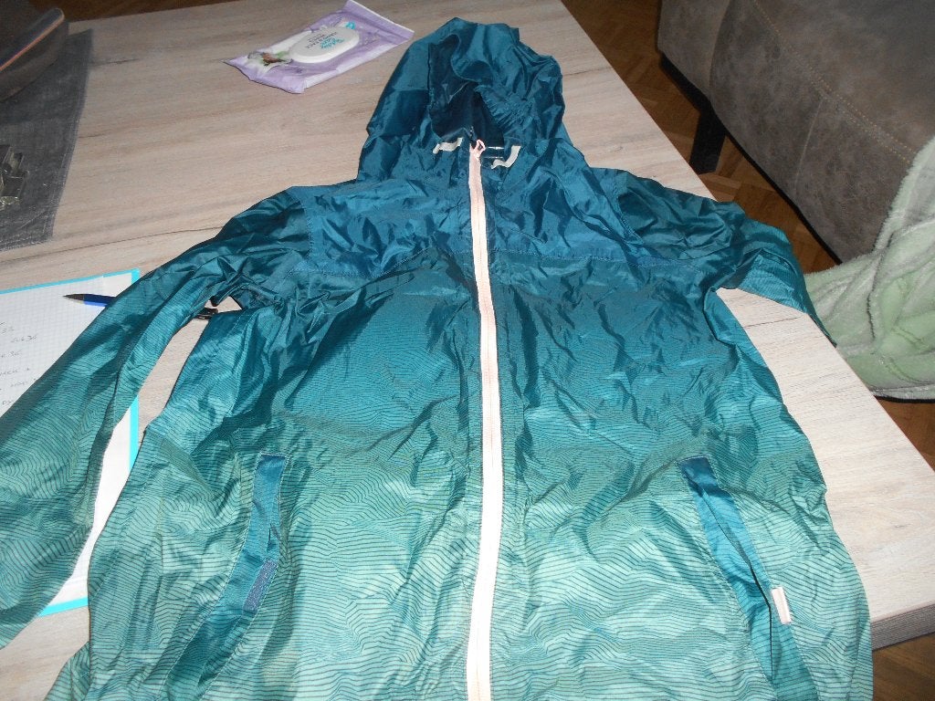 k wee regenjas maat 158, Meisje, Sport- of Zwemkleding, Ophalen of Verzenden, Zo goed als nieuw